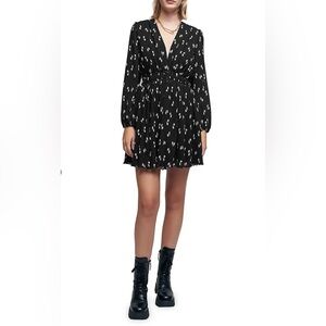 Maje dress bow print